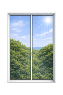 Floor-to-ceiling window / glass door